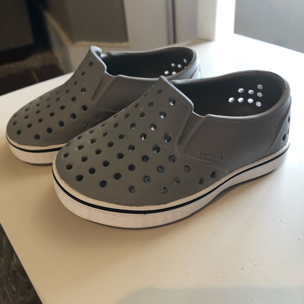 Gray Native size 4 shoes